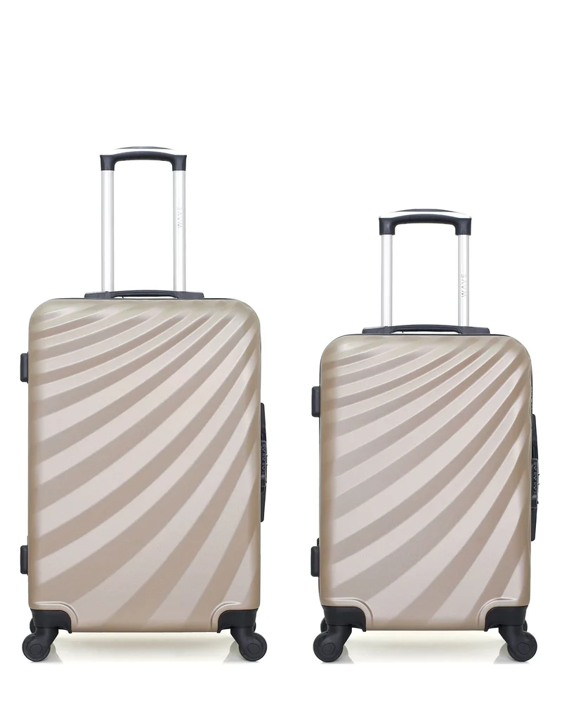 Lot de 2 Valises Week-end et Cabine DANUBE