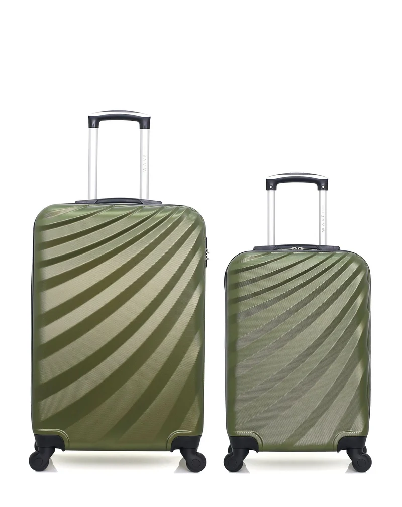 Lot de 2 Valises Week-end et Cabine DANUBE