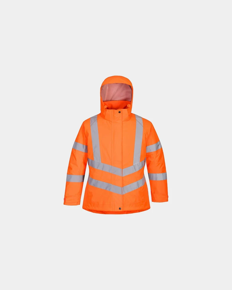 Parka d'hiver haute visibilité femme à personnaliser