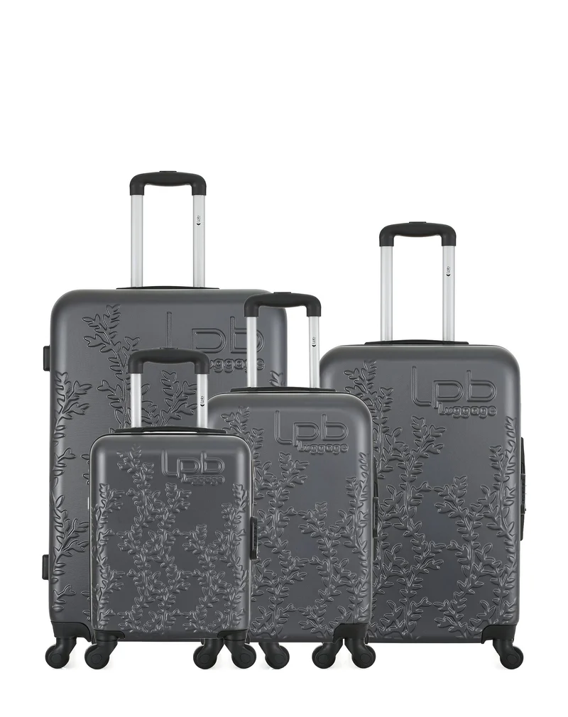 Lot de 4 Valises Rigides NAIS