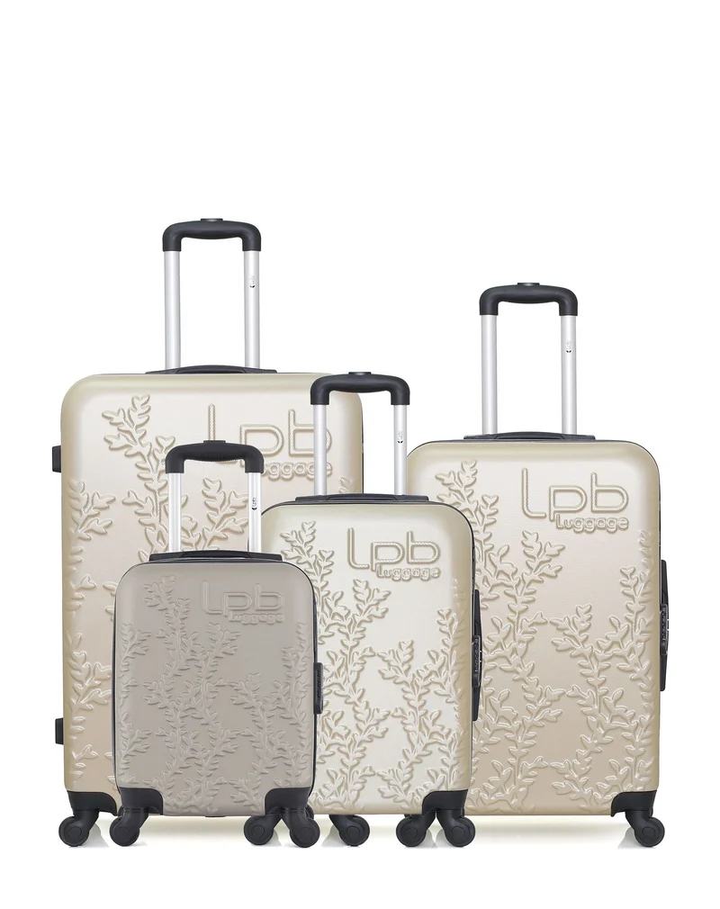 Lot de 4 Valises Rigides NAIS