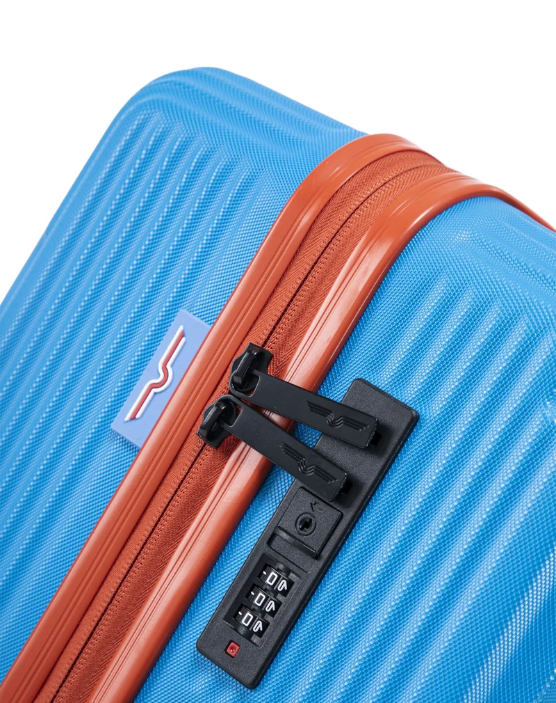 Lot de 3 Valises Rigides Grand Format, Taille Moyenne et Cabine NORTH BEACH