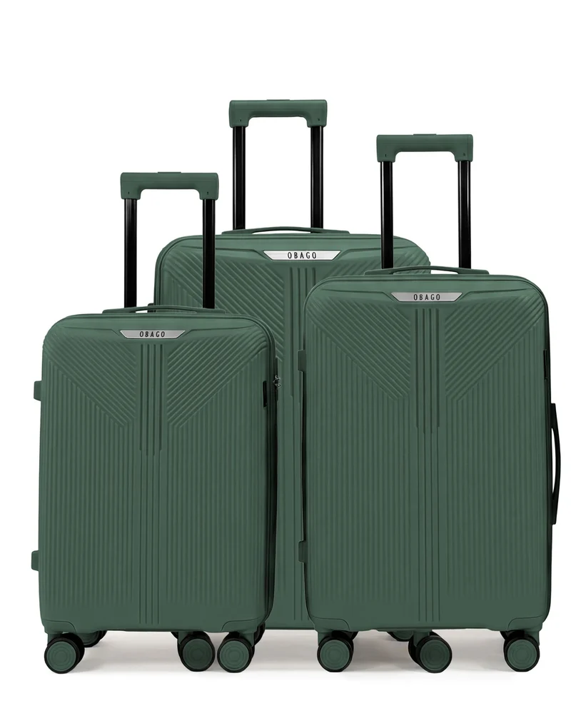 Lot de 3 Valises Rigides Grand Format, Taille Moyenne et Cabine ERIDAN