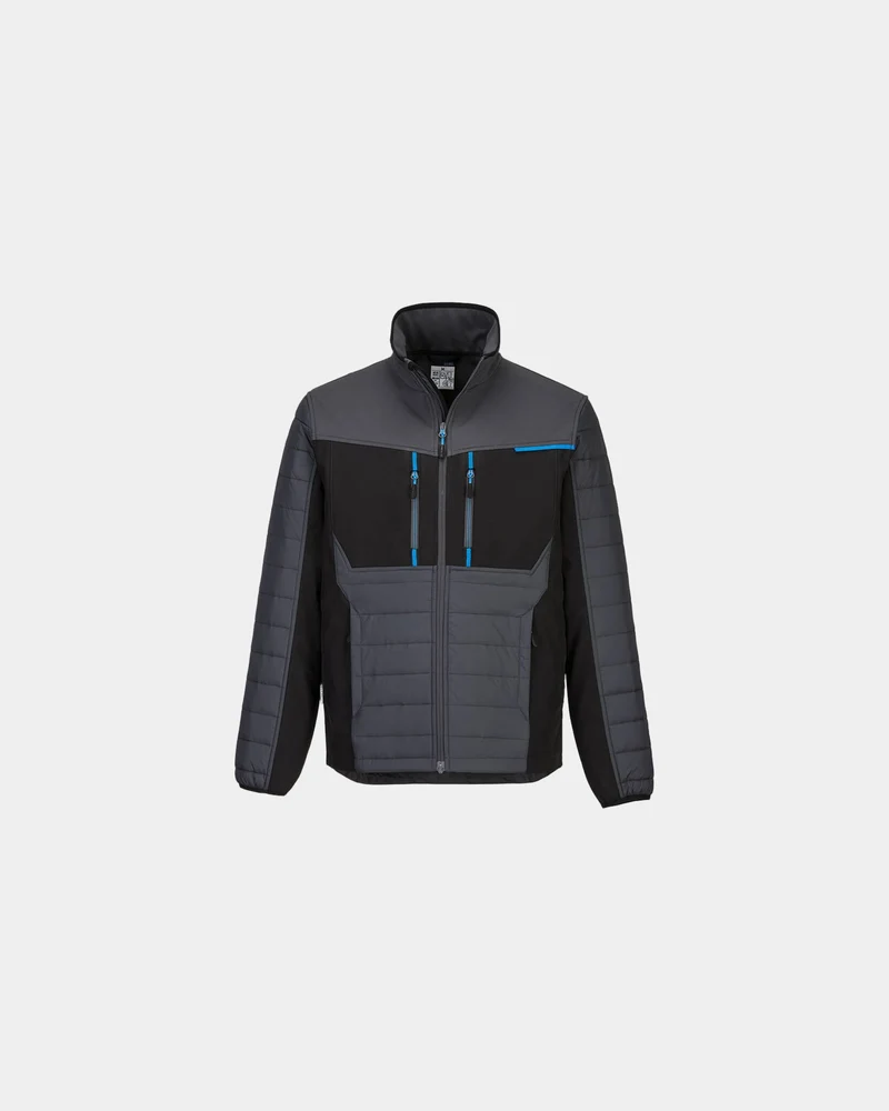 Veste Baffle WX3 cuir bovin suédé à personnaliser