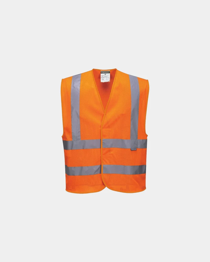 Gilet maille aérée à personnaliser