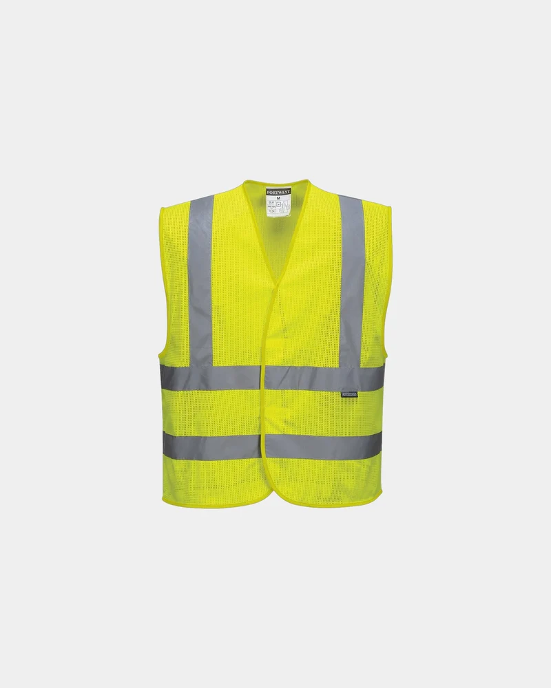 Gilet maille aérée à personnaliser