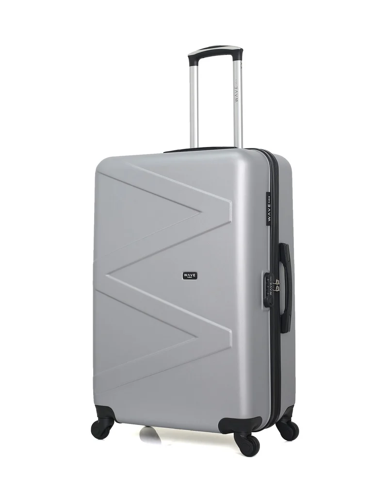 Lot de 3 Valises Rigides Grand Format, Taille Moyenne et Vanity AMAZONE