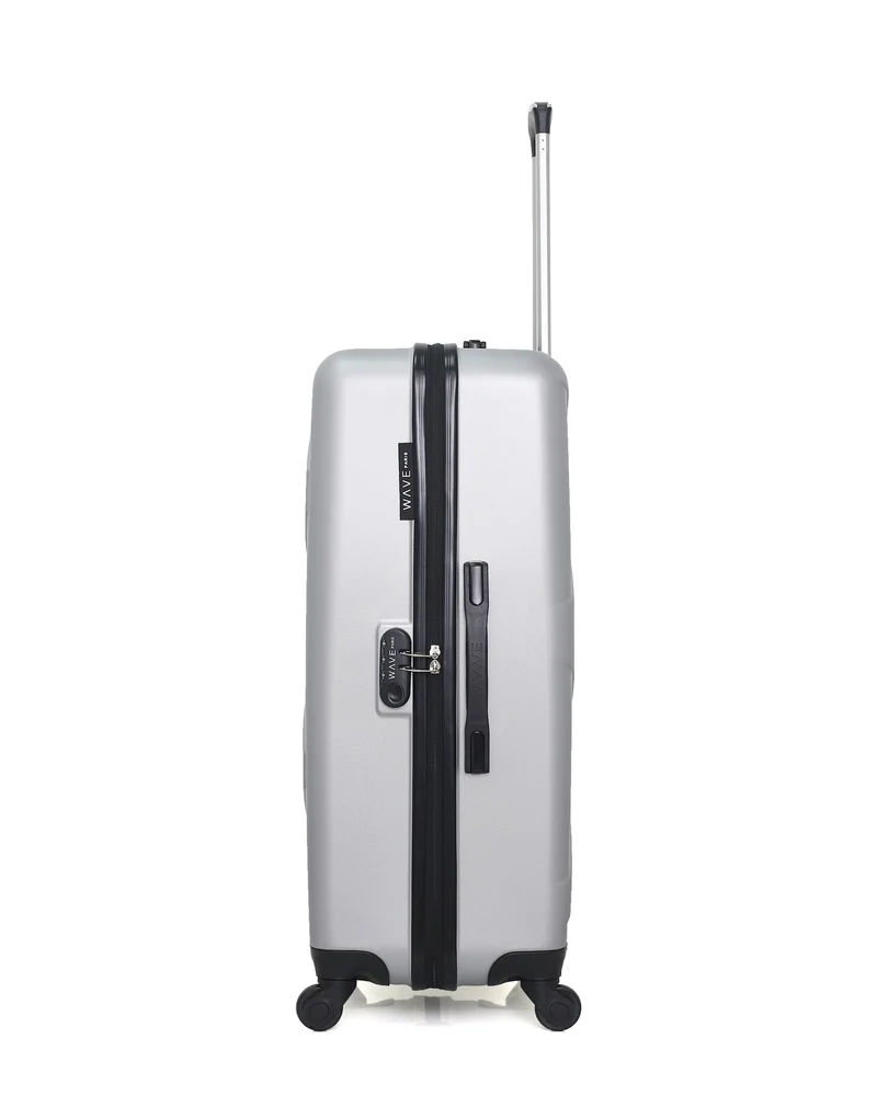 Lot de 3 Valises Rigides Grand Format, Taille Moyenne et Vanity AMAZONE