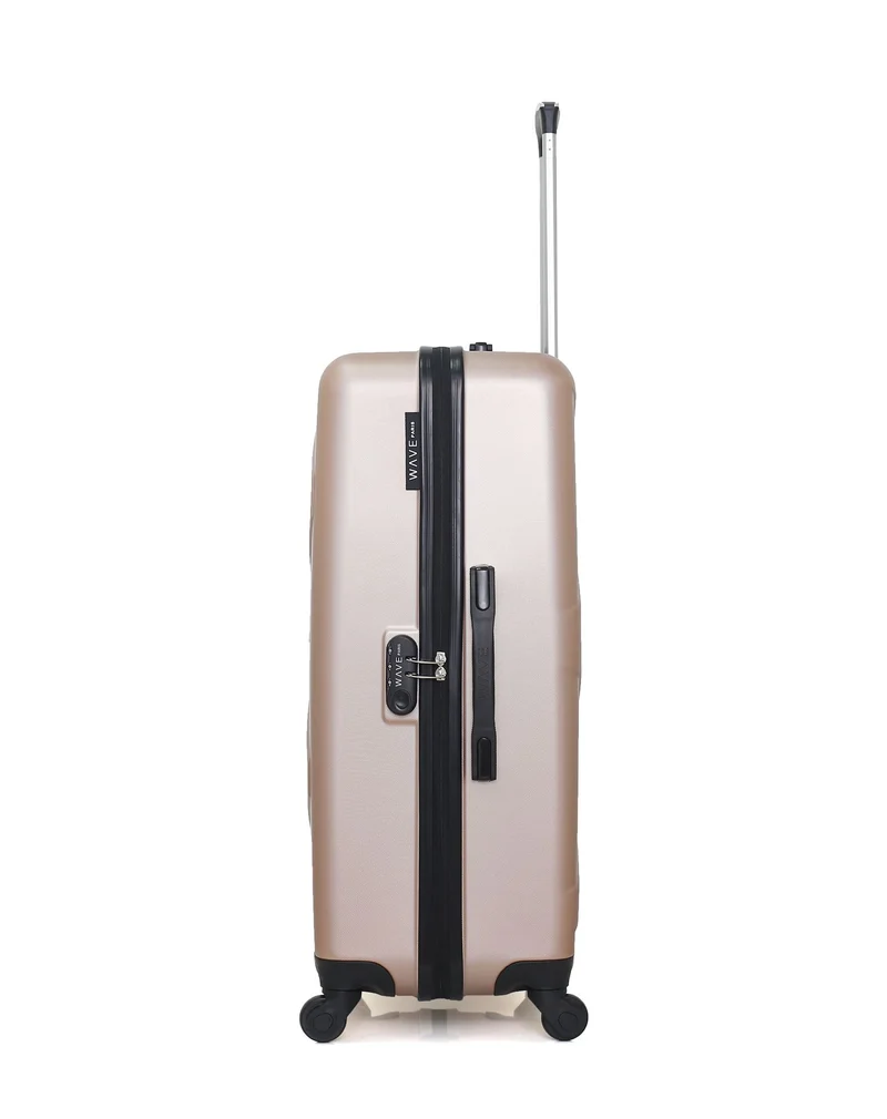 Lot de 3 Valises Rigides Grand Format, Taille Moyenne et Vanity AMAZONE