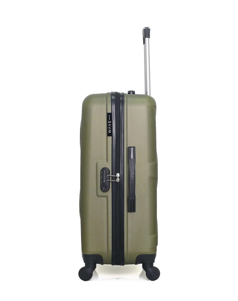 Lot de 3 Valises Rigides Grand Format, Taille Moyenne et Vanity AMAZONE