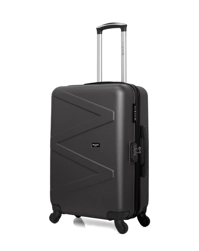Lot de 3 Valises Rigides Grand Format, Taille Moyenne et Vanity AMAZONE