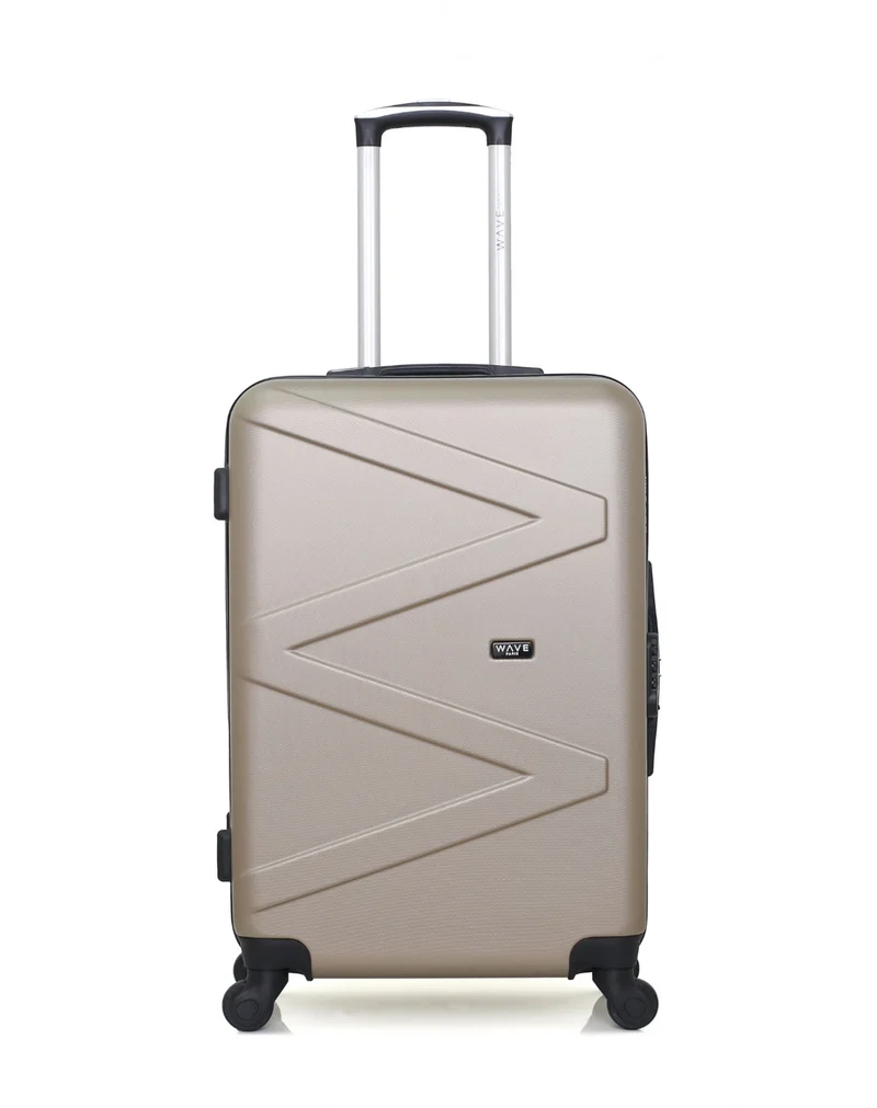 Lot de 3 Valises Rigides Grand Format, Taille Moyenne et Vanity AMAZONE