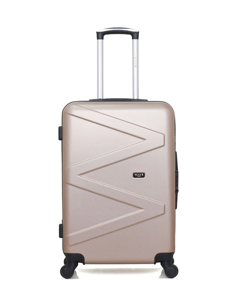 Lot de 3 Valises Rigides Grand Format, Taille Moyenne et Vanity AMAZONE