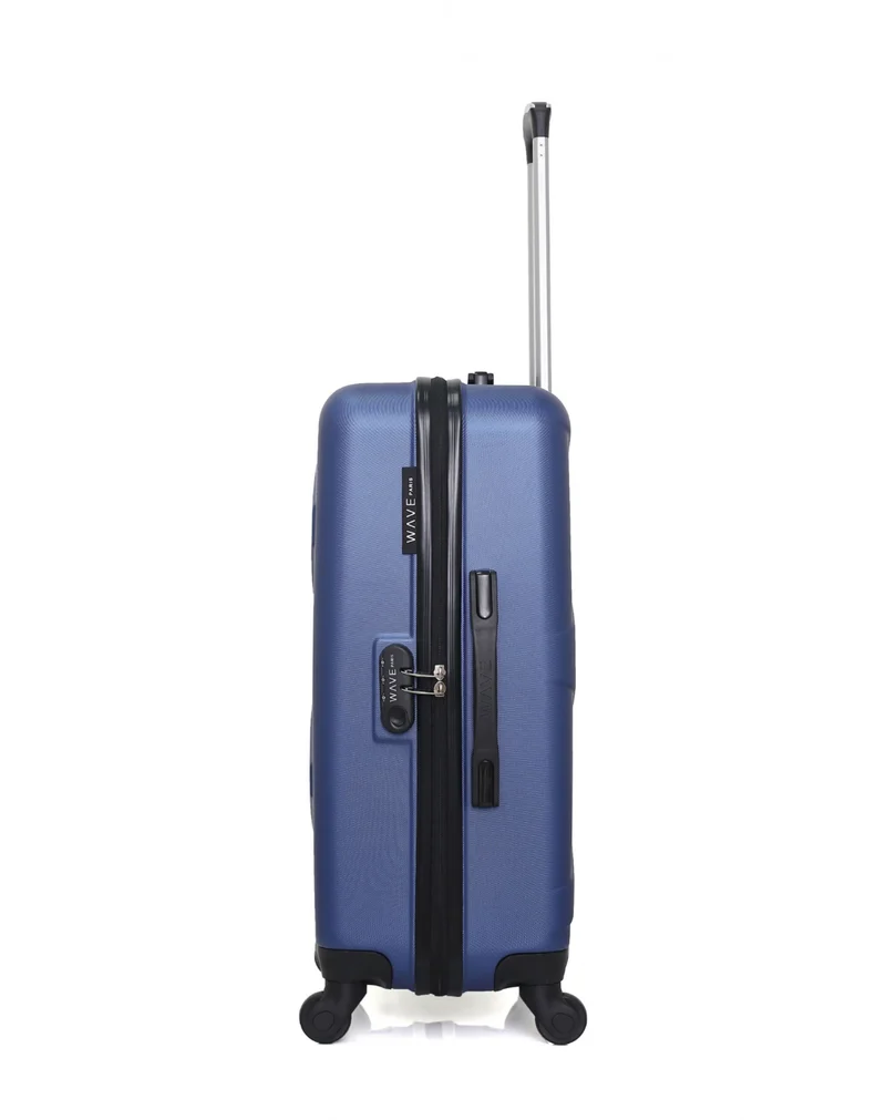 Lot de 3 Valises Rigides Grand Format, Taille Moyenne et Vanity AMAZONE