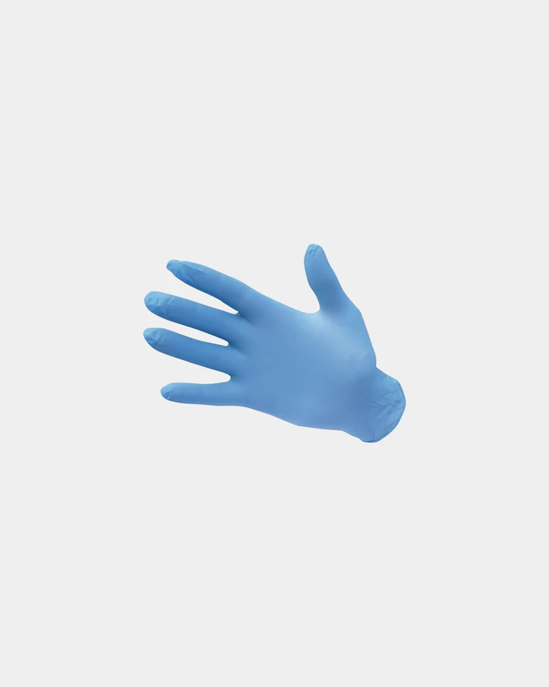 Gants nitrile non poudrés à personnaliser