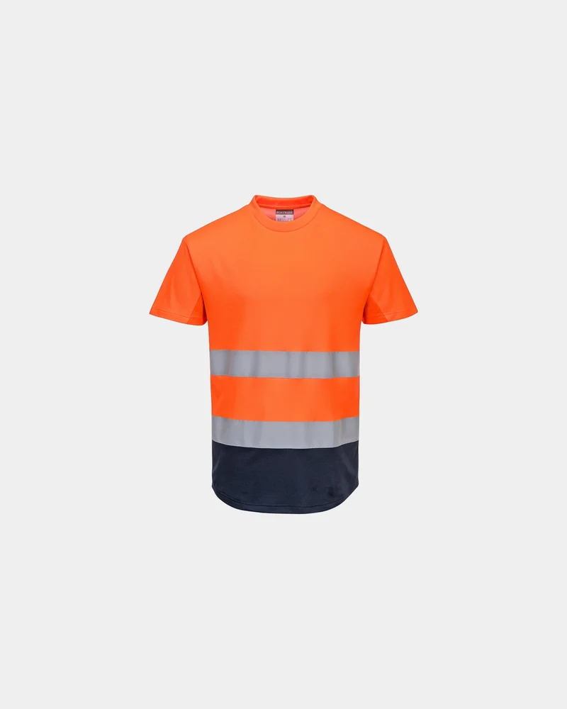 Tee-shirt Mesh bicolore à personnaliser