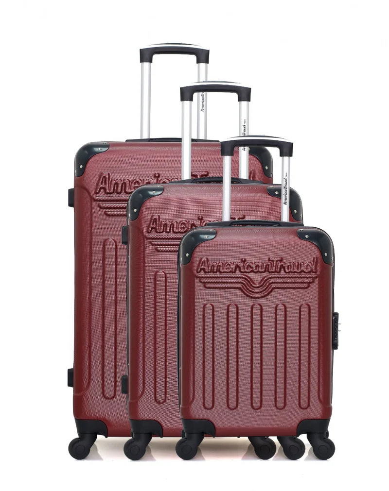 Set de 3 Valises Rigide HARLEM-A