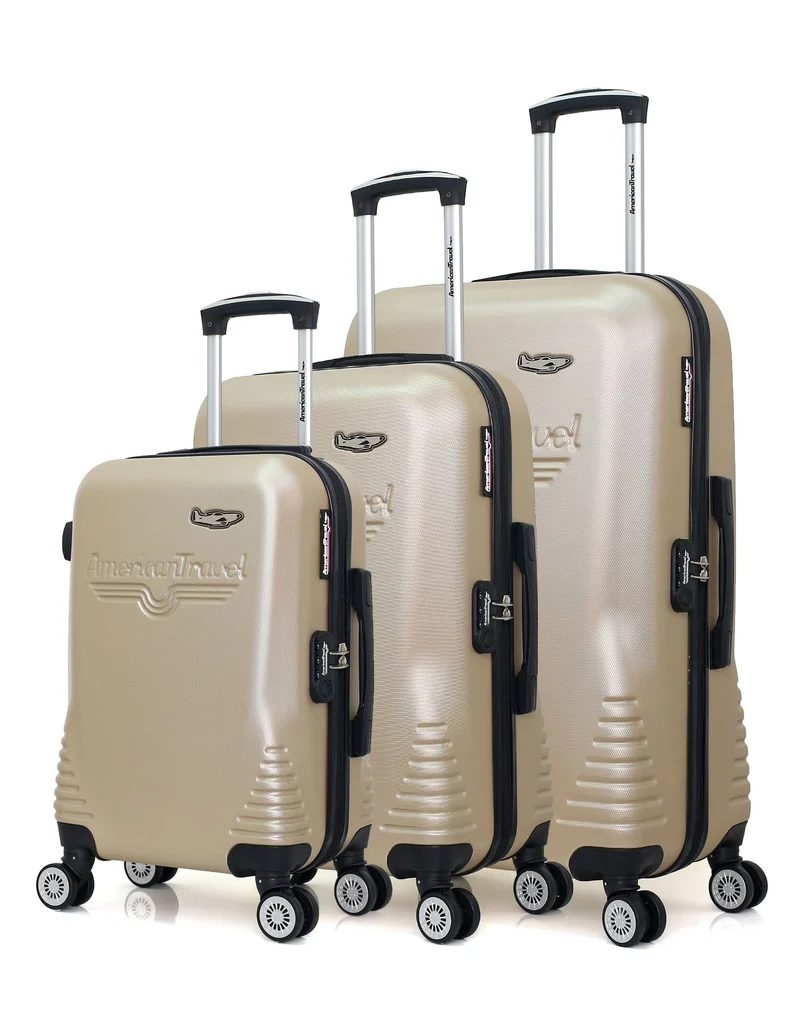 Set de 3 Valises Rigides DC