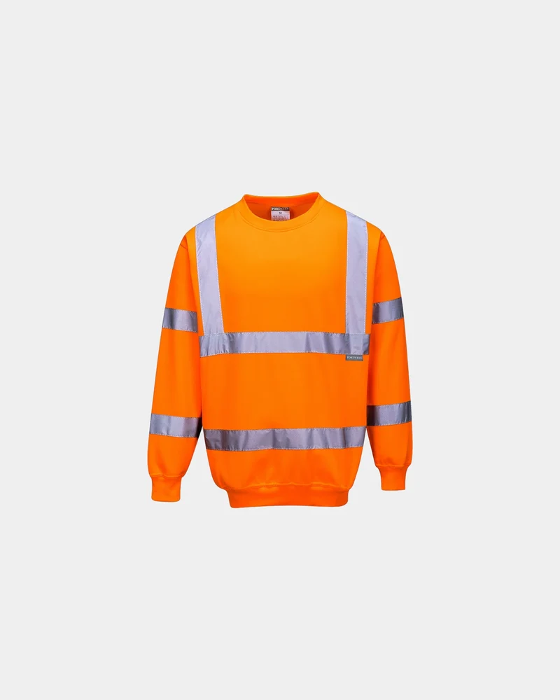 Sweatshirt haute visibilité à personnaliser