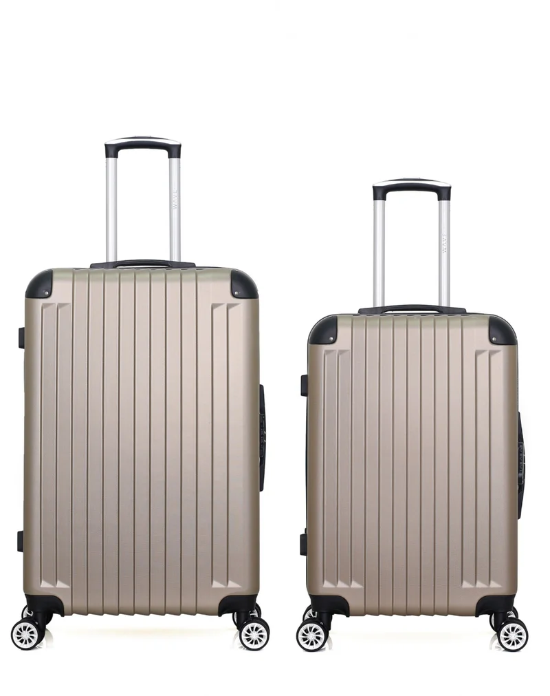 Lot de 2 Valises Grand Format et Week-end TAGE