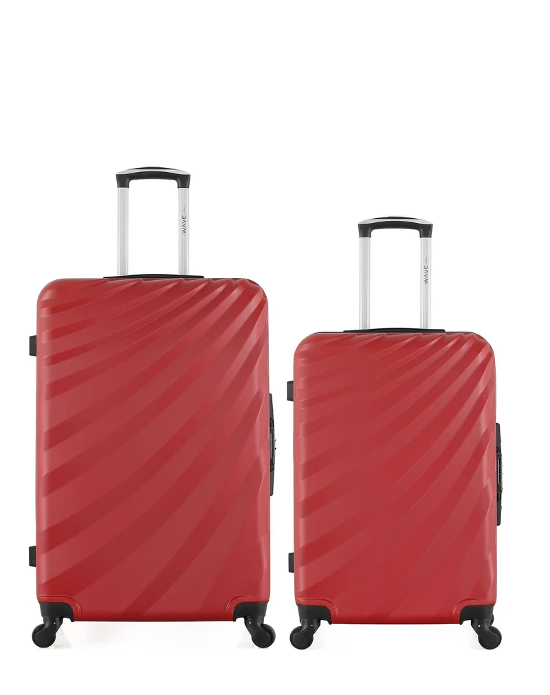 Lot de 2 Valises Grand Format et Week-end DANUBE