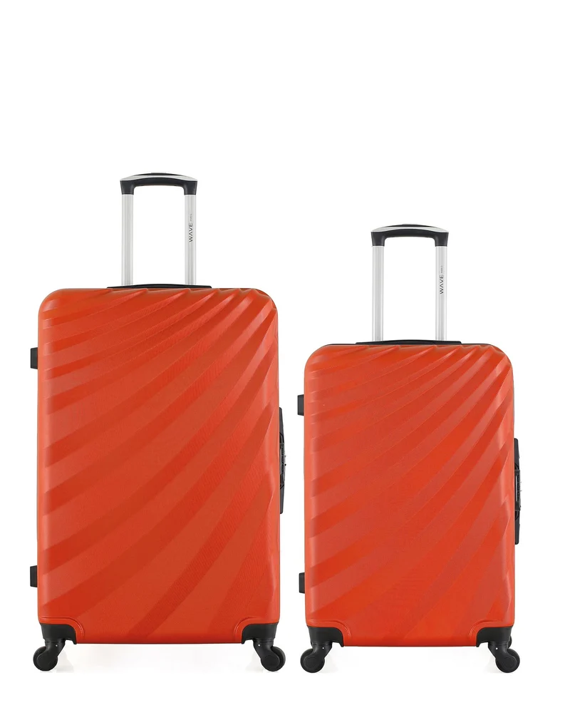 Lot de 2 Valises Grand Format et Week-end DANUBE