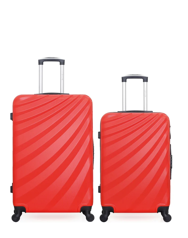 Lot de 2 Valises Grand Format et Week-end DANUBE