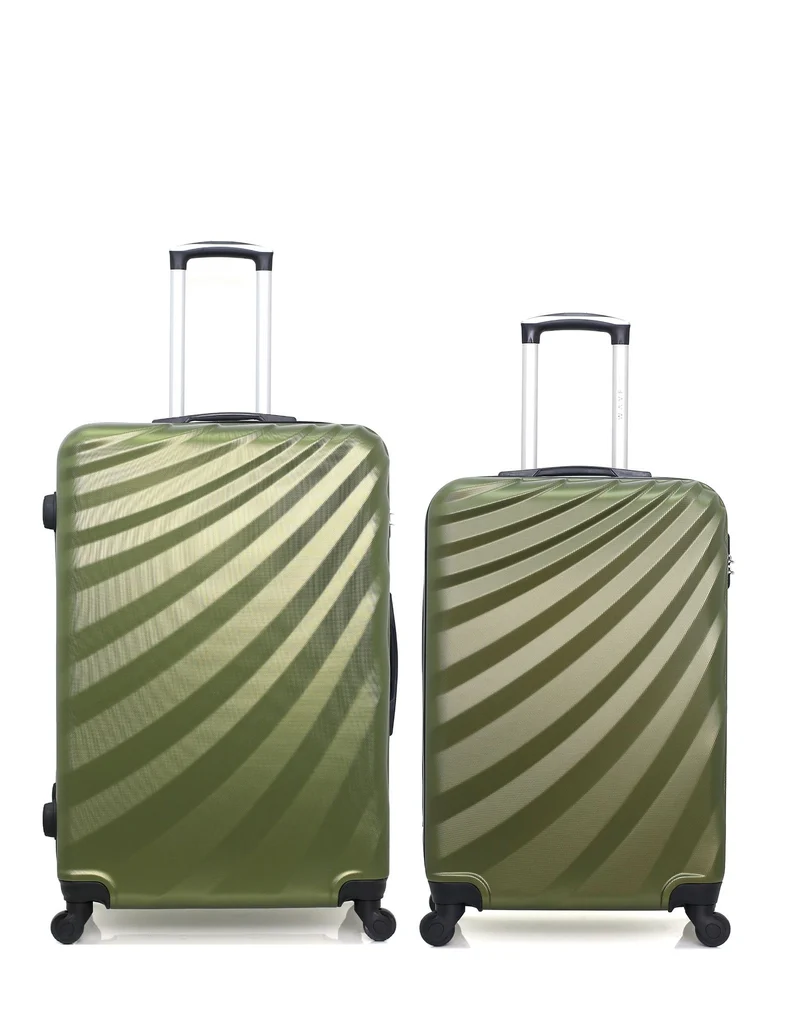 Lot de 2 Valises Grand Format et Week-end DANUBE