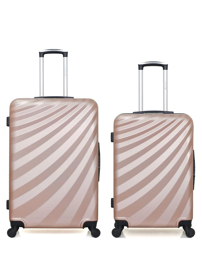 Lot de 2 Valises Grand Format et Week-end DANUBE