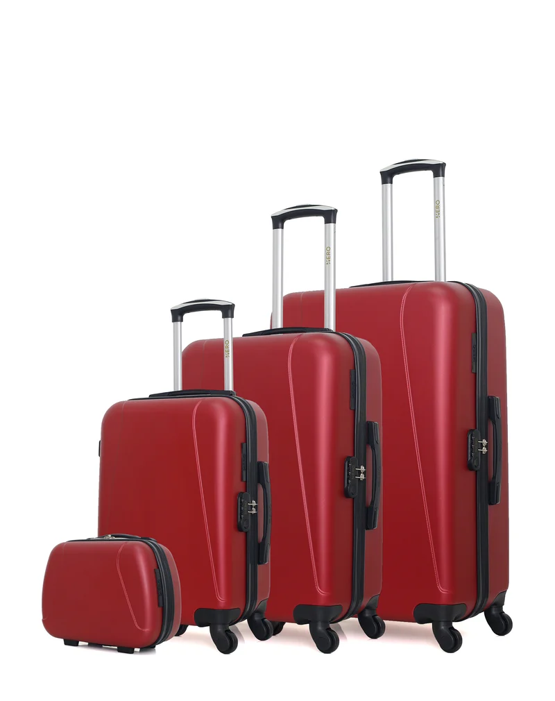 Set de 4 Valises Rigide LANZAROTE-C