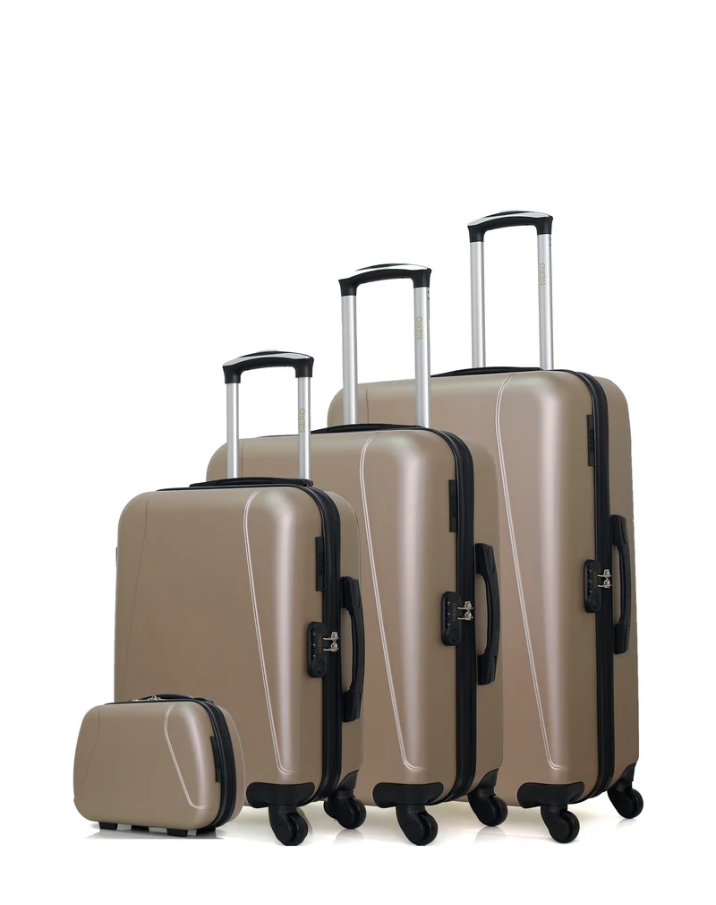 Set de 4 Valises Rigide LANZAROTE-C