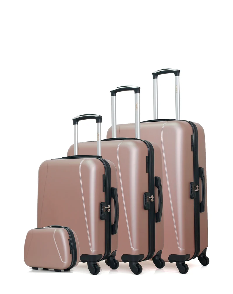 Set de 4 Valises Rigide LANZAROTE-C