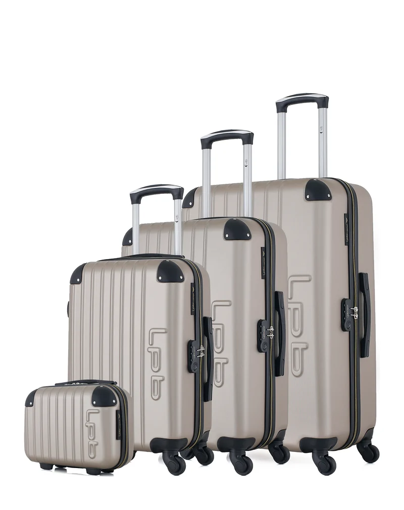 Set de 4 Valises Rigide HAMBOURG-C