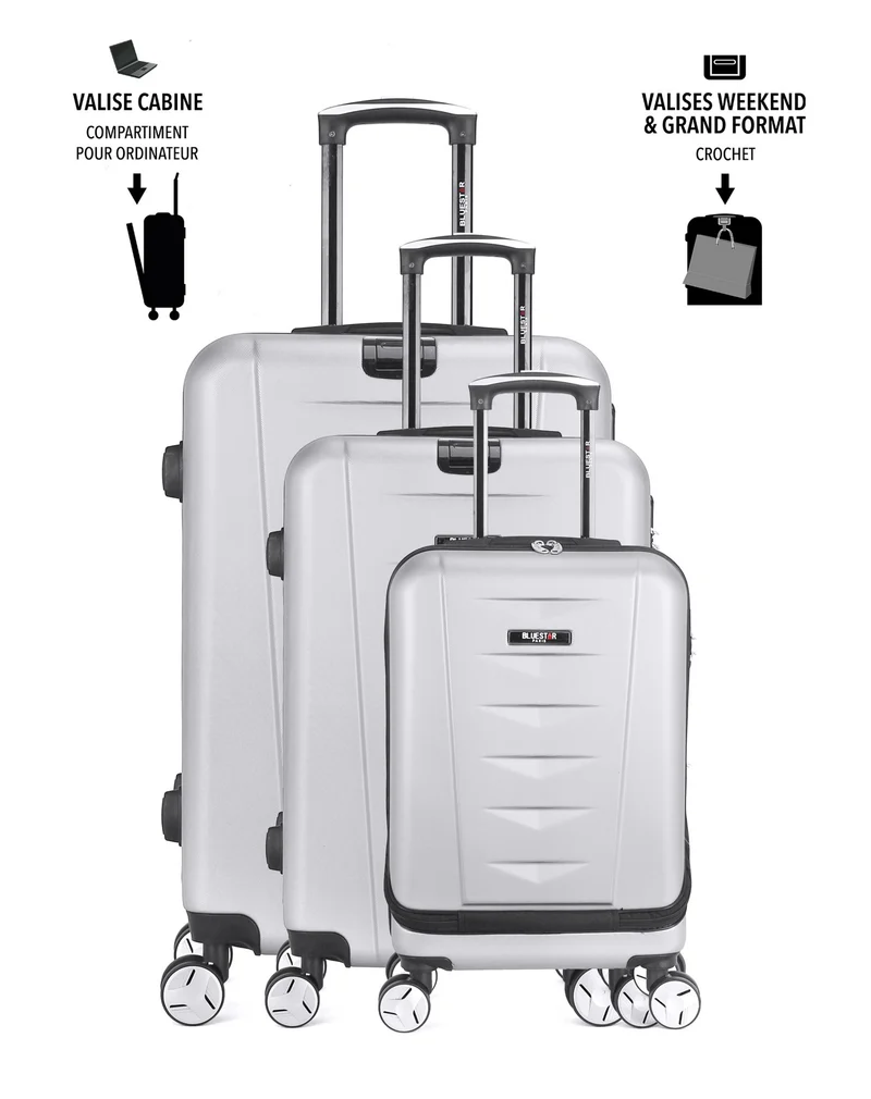 Set de 3 Valises Rigide AJACCIO