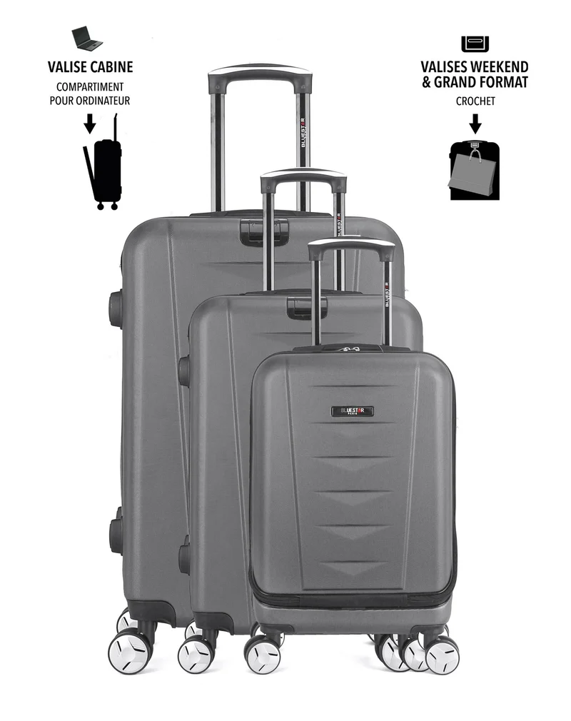Set de 3 Valises Rigide AJACCIO