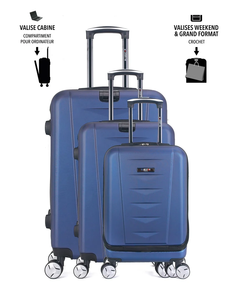 Set de 3 Valises Rigide AJACCIO