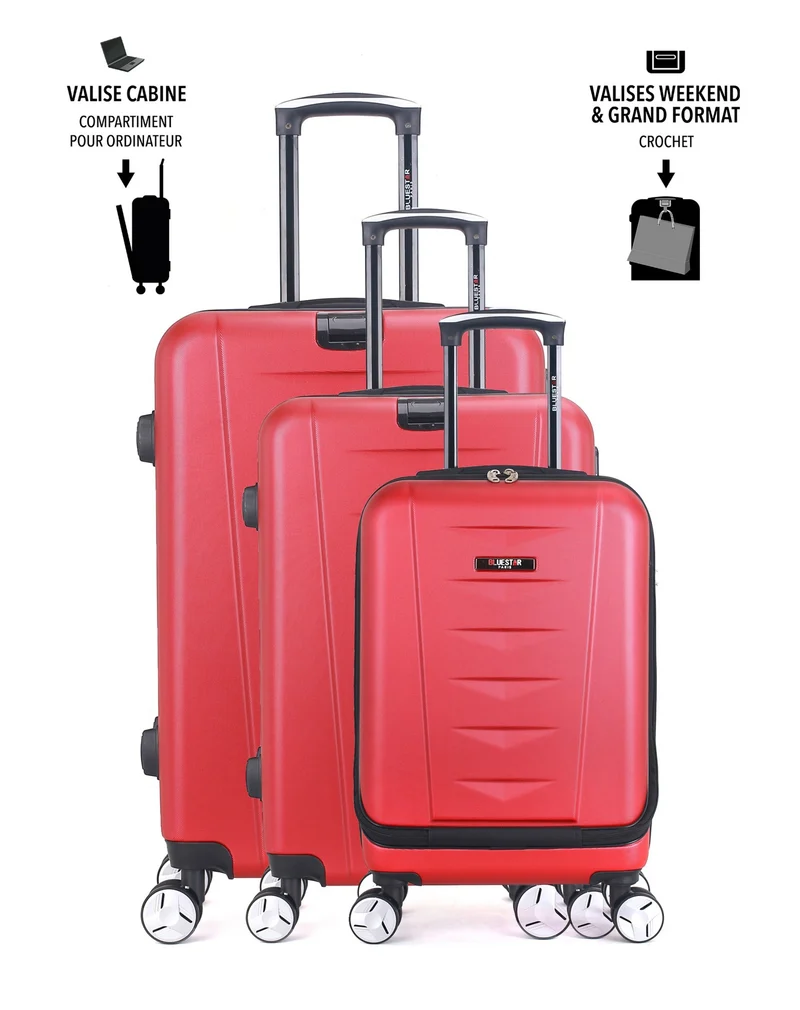 Set de 3 Valises Rigide AJACCIO