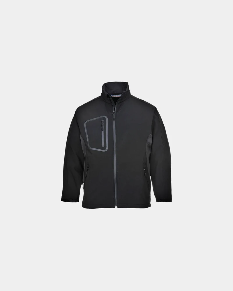 Blouson softshell bicolore à personnaliser