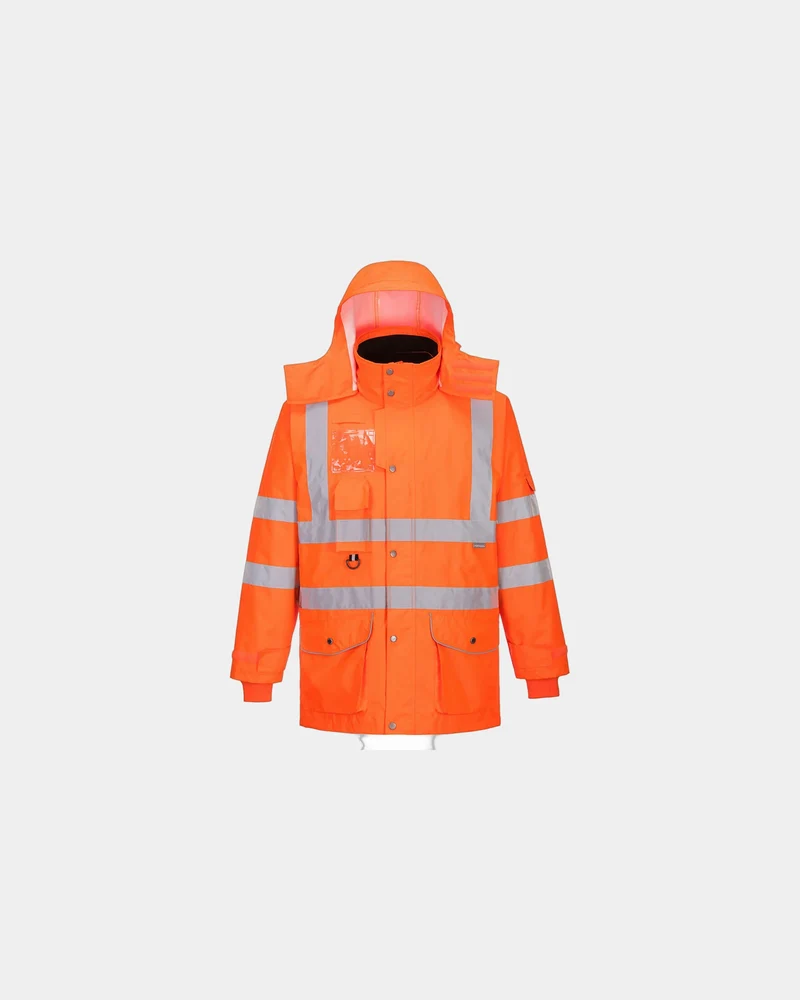 Parka imperméable Traffic HV 4-en-1 à personnaliser