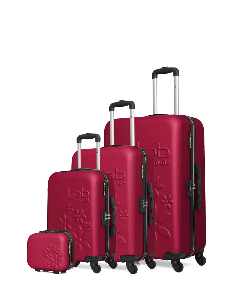 Set de 4 Valises Rigide ELEONOR-C