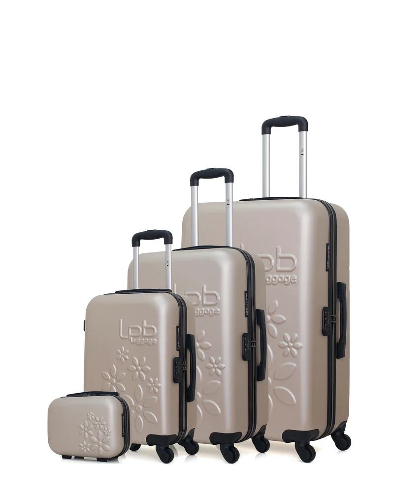 Set de 4 Valises Rigide ELEONOR-C