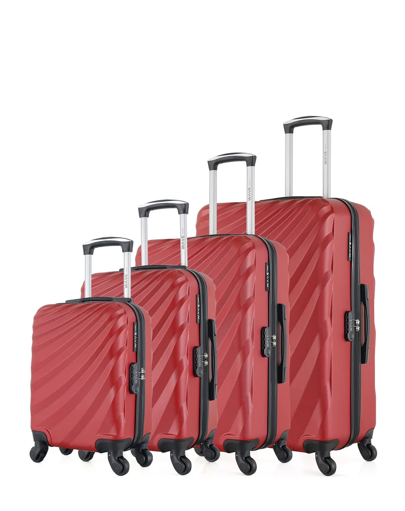Set de 4 Valises Rigide DANUBE-M
