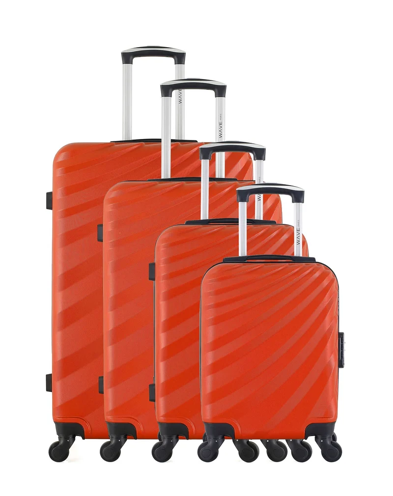 Set de 4 Valises Rigide DANUBE-M