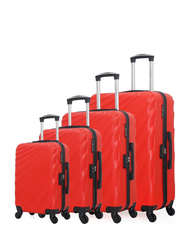 Set de 4 Valises Rigide DANUBE-M
