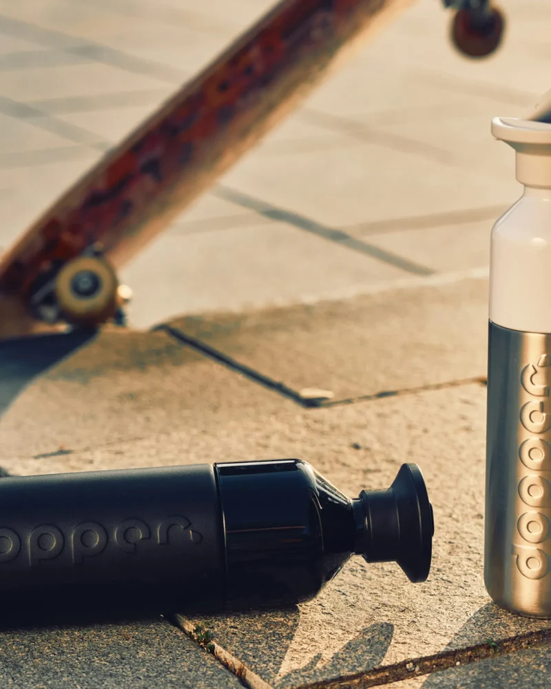 Paille réutilisable Dopper Flip Straw à personnaliser