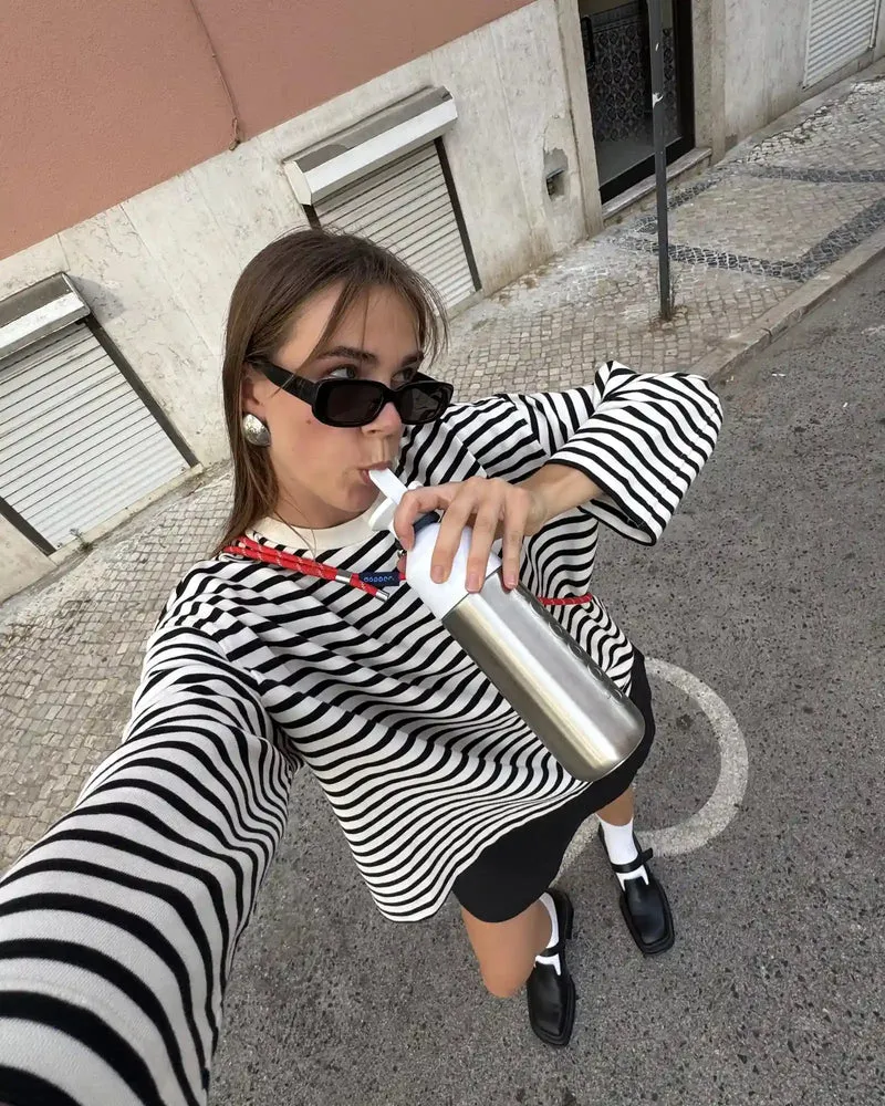Paille réutilisable Dopper Flip Straw à personnaliser