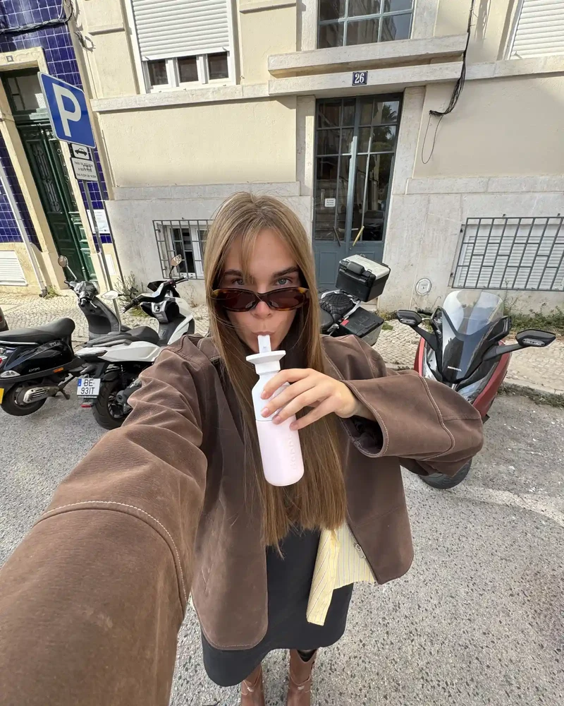 Paille réutilisable Dopper Flip Straw à personnaliser