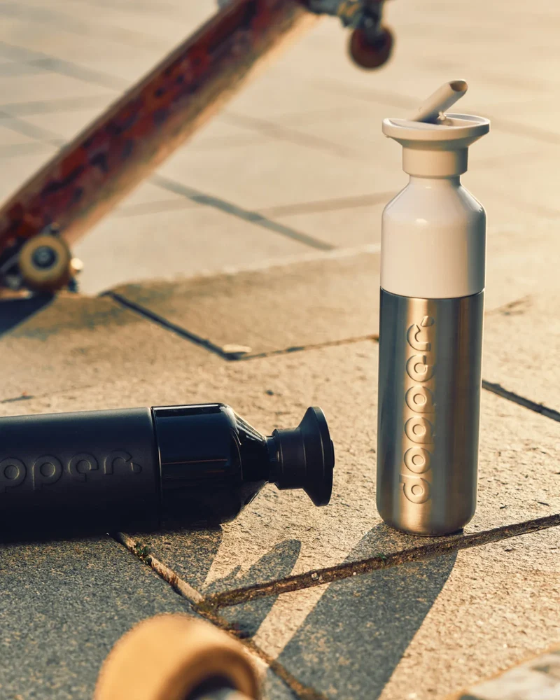 Paille réutilisable Dopper Flip Straw à personnaliser