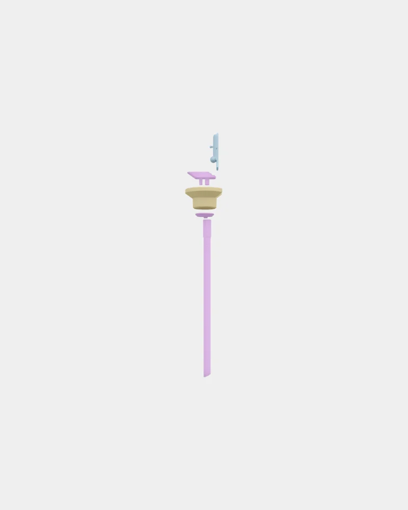 Paille réutilisable Dopper Flip Straw à personnaliser