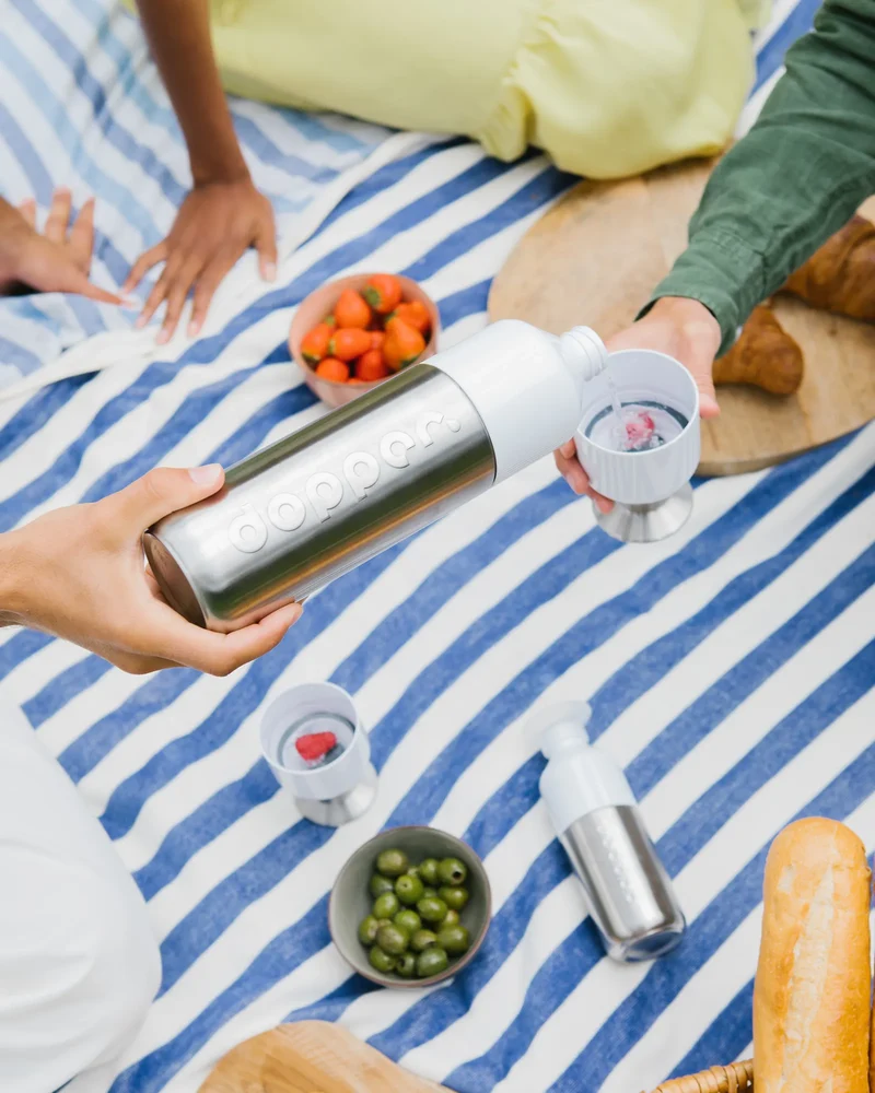Bouteille acier inoxydable Dopper Steel 1.1 L à personnaliser